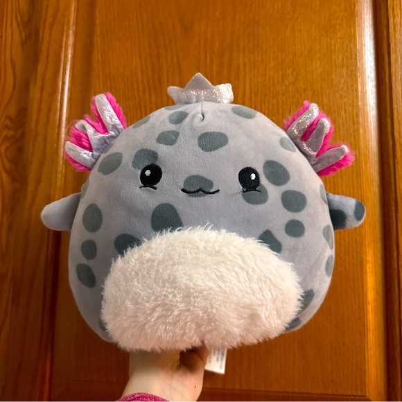 💎 RARE AXOLOTL SQUISHMALLOW BUNDLE OCEAN SEA LIFE AQUATIC 8” SUMMER KELLYTOY - Picture 8 of 11